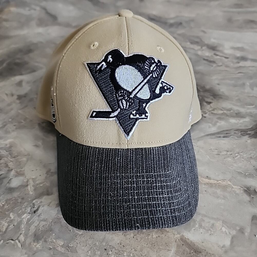 Pittsburgh Penguins NHL Reebok Center Ice Baseball Hat Mens Small/Medium Cap NEW